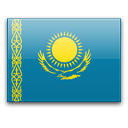 country flag of KZ